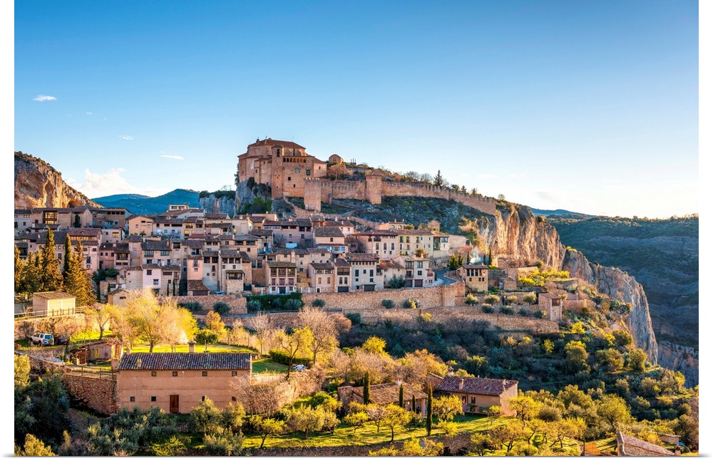 Alquezar, Province Of Huesca, Aragon, Spain