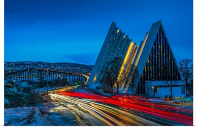 Arctic Cathedral At Twilight, Tromso, Norway