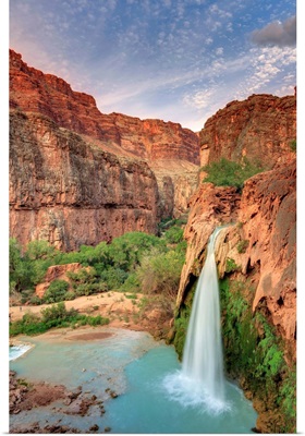 Arizona, Gran Canyon, Havasu Canyon (Hualapai Reservation), Havasu Falls