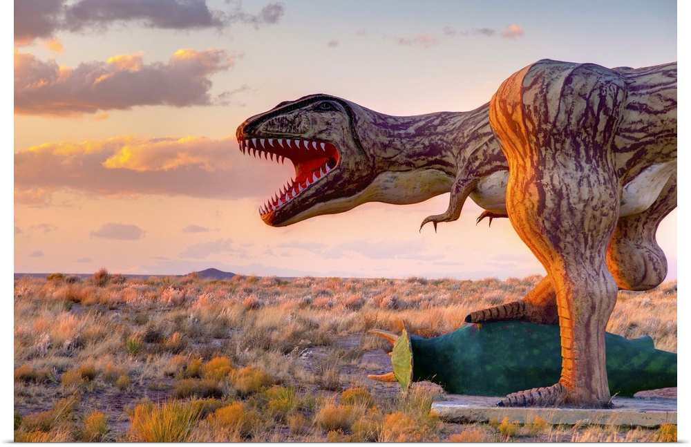 USA, Arizona, Holbrook, Route 66, Dinosaur