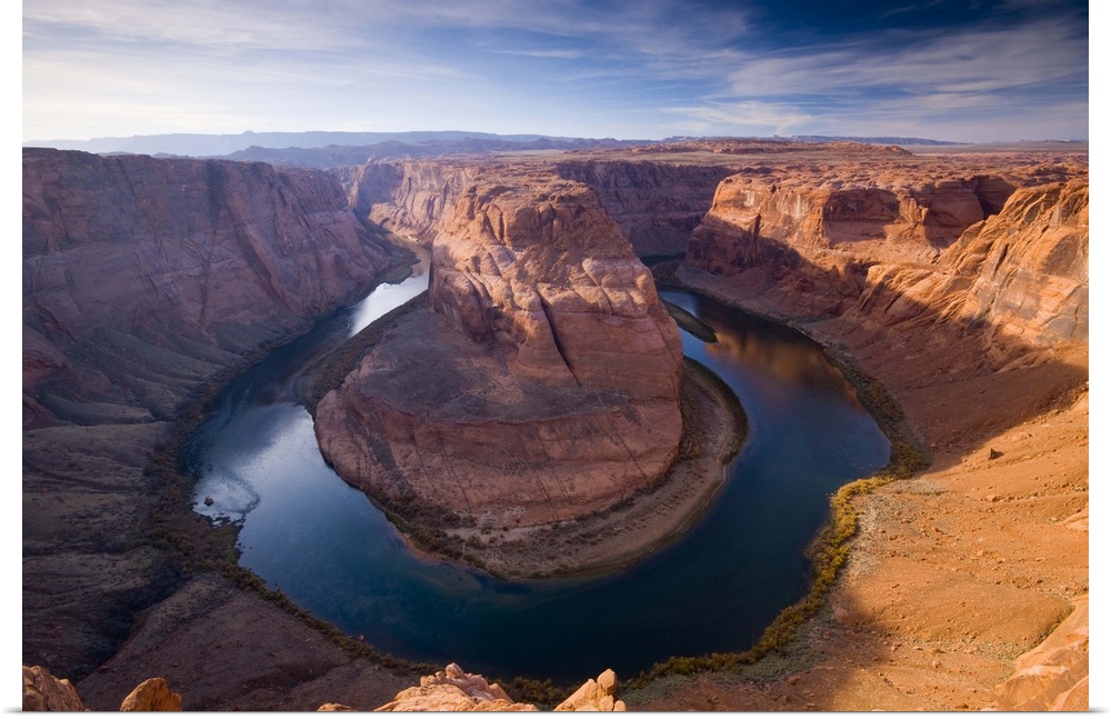 USA, Arizona, Page, Horseshoe Bend Canyon and Colorado River
