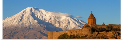 Armenia, Yerevan, Ararat plain, Khor Virap Armenian Apostolic Church monastery