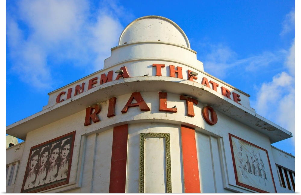 Art Deco Rialto Cinema, Casablanca, Morocco, North Africa.