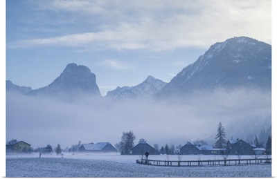 Austria, Salzburgerland, Brunn, winter landscape