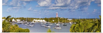 Bahamas, Abaco Islands, Elbow Cay, Hope Town, Elbow Reef Lighthouse