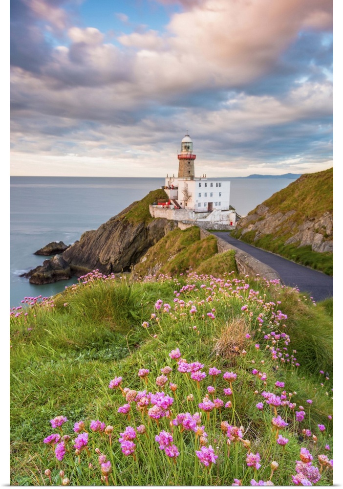 Baily lighthouse, Howth, County Dublin, Ireland, Europe.