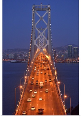 Bay Bridge at dawn, San Francisco
