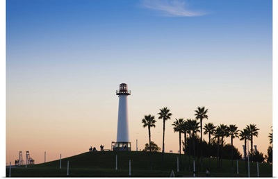 California, Long Beach, Shoreline Village Lighthouse