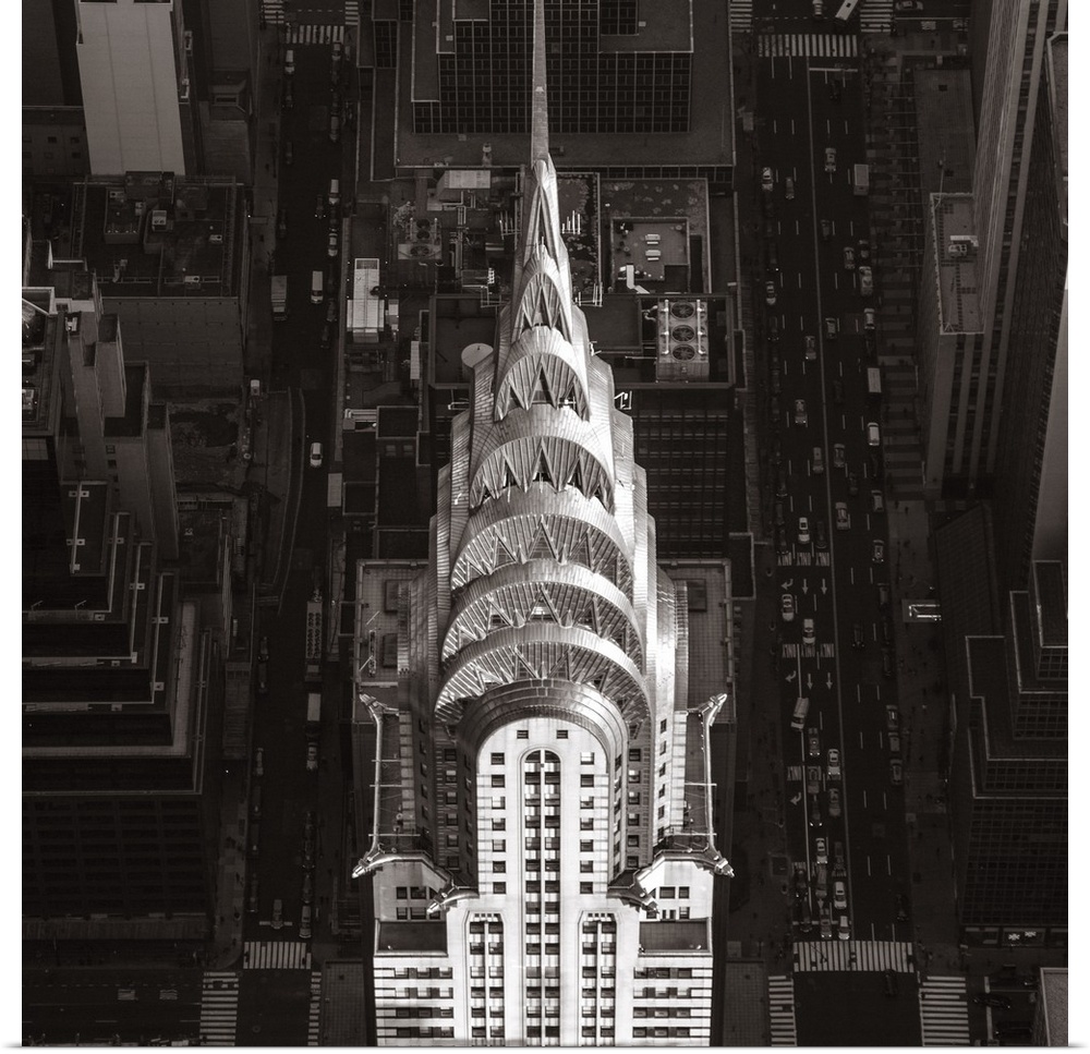 Chrysler Building, Midtown Manhattan, New York City, New York, USA.