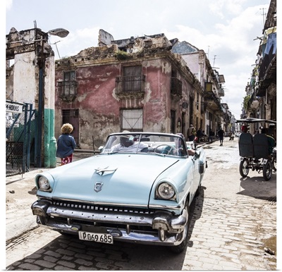 Classic American car , Habana Vieja, Havana, Cuba