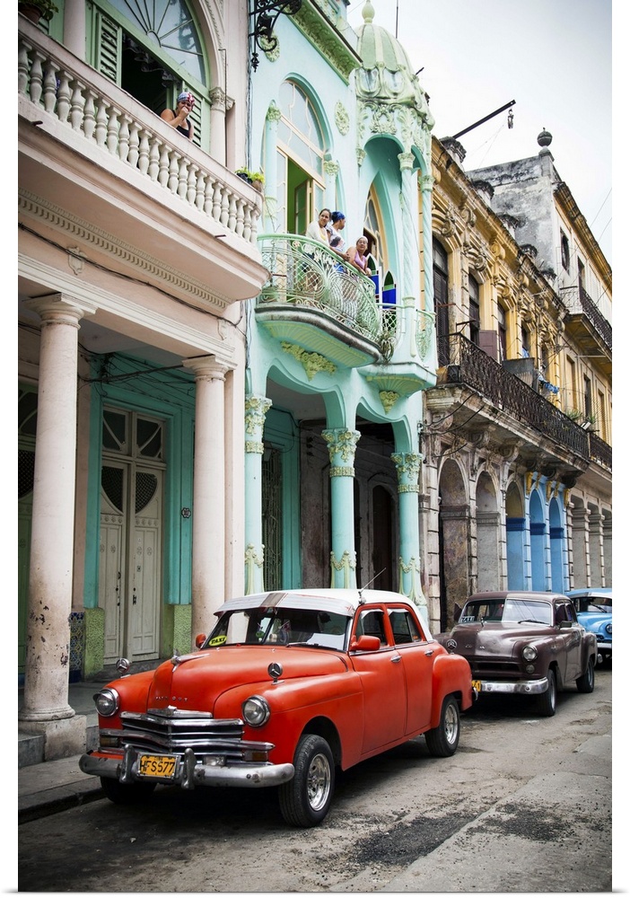 Classic American Car (Plymouth), Havana, Cuba
