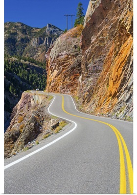 Colorado, between Silverton and Ouray, The Million Dollar Highway