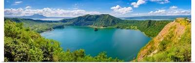 Crater Lake, Taal Volcano, Taal Volcano Island, Talisay, Batangas Province, Philippines