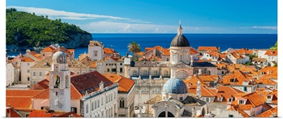 Croatia, Dubrovnik, View Of The Rooftops