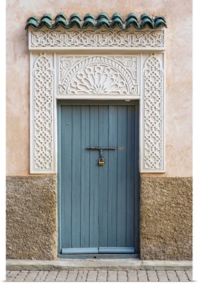 Decorative doorway in the medina (old town)