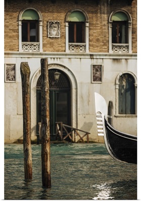 Detail On Gondola, Venice, Veneto Province, Italy, Europe