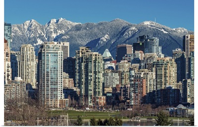 Downtown skyline, Vancouver, British Columbia, Canada