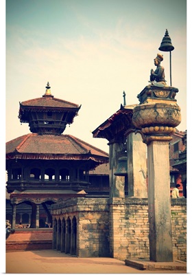 Durbar Square, Bhaktapur (UNESCO World Heritage Site), Kathmandu Valley, Nepal