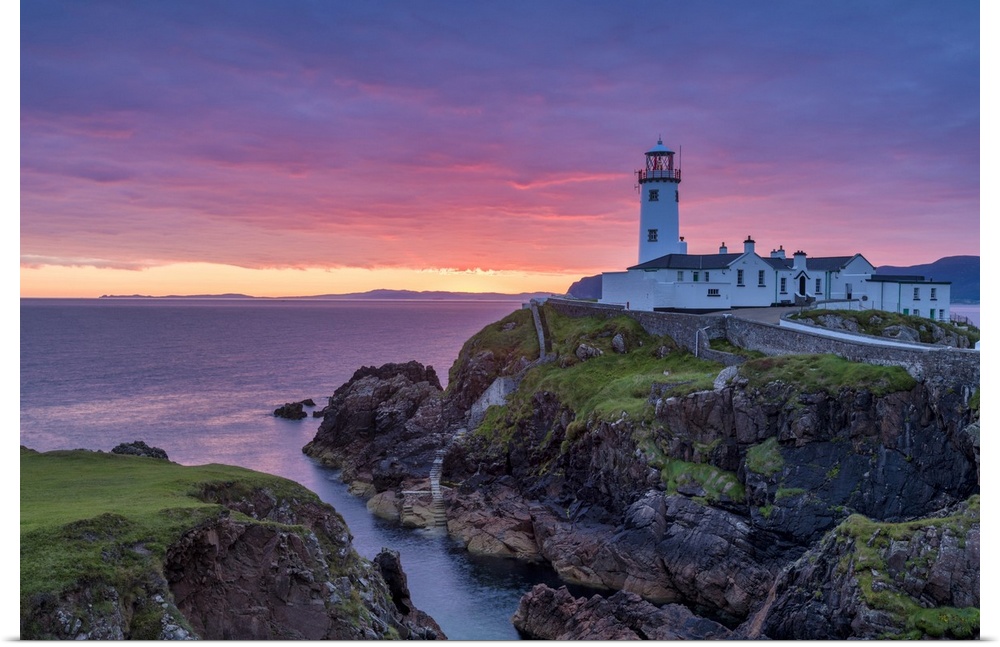 Fanad Lighthouse at Sunrise, County Donegal, Ireland