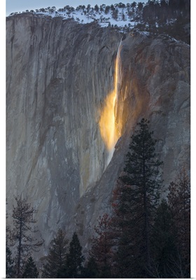 Firefalls, California, Yosemite, USA