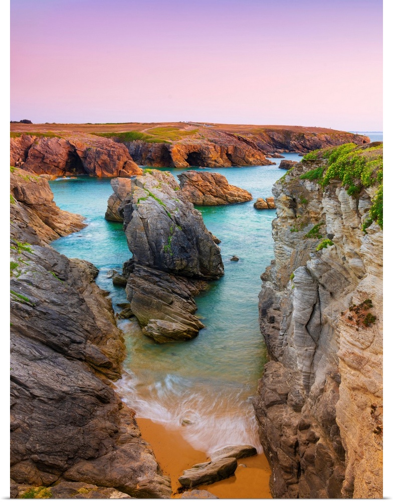 France, Brittany, Morbihan, Quiberon Peninsula, Port Bara.