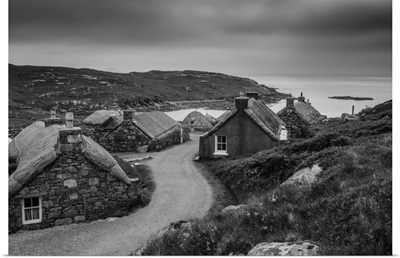 Gearrannan Blackhouse Village, Isle Of Lewis, Outer Hebrides, Scotland