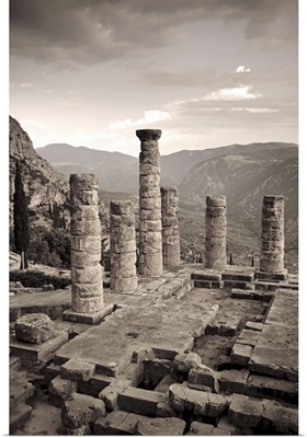 Greece, Delphi, Temple of Apollo