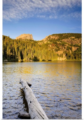 Hallet Peak and Bear Lake, Rocky Mountain National Park, Estes Park, Colorado