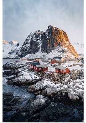Hamnoy Village, Lofoten Islands, Nordland, Norway