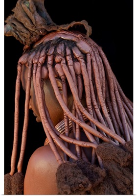 Himba woman, Kaokoland, Namibia