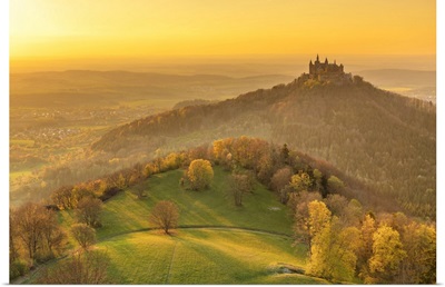 Hohenzollern Castle, Hechingen, Swabian Jura, Baden-Wurttemberg, Germany