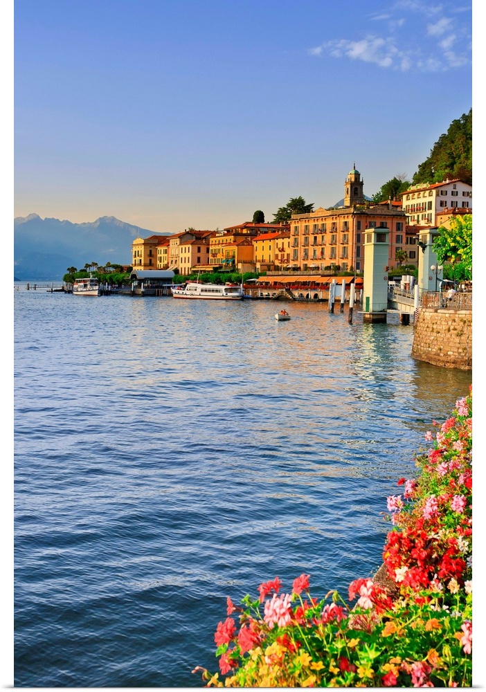 Italy, Lombardy, Como district. Como Lake, Bellagio.