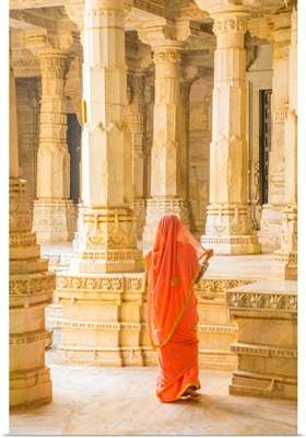 Jain Temple At Ranakpur, Rajasthan, India