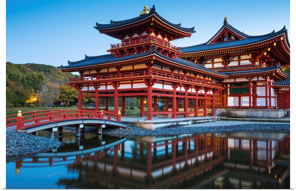 Japan, Kyoto, Uji, Byodoin Temple.