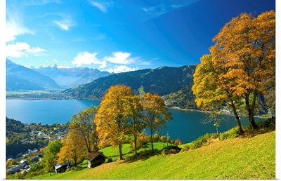 Lake Zeller See, Thumersbach, Pinzgau in Salzburger Land, Austria