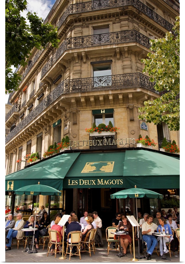 Les Deux Magots Restaurant,  Paris, France
