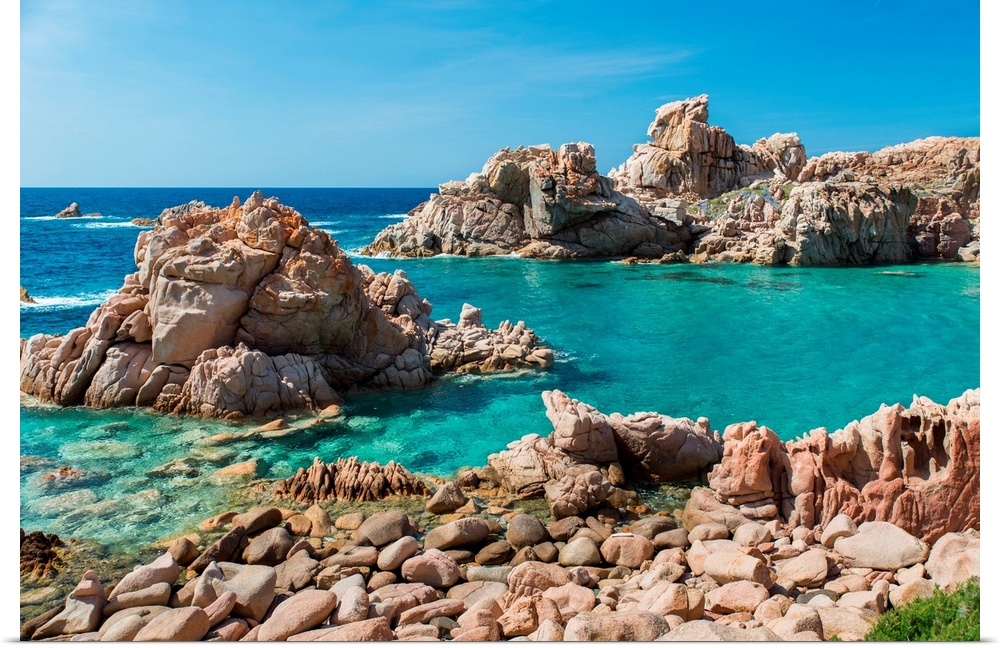 Li Cossi Beach, Costa Paradiso, Olbia Tempio Province, Sardinia, Italy