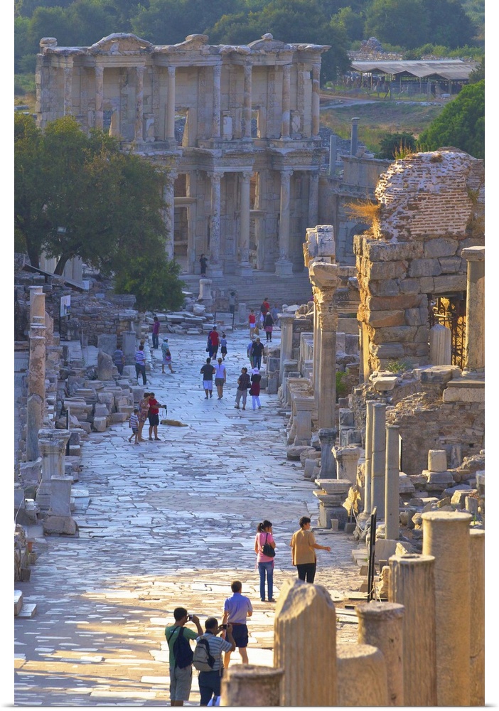 Library of Celsus, Ephesus, Turkey, Asia.