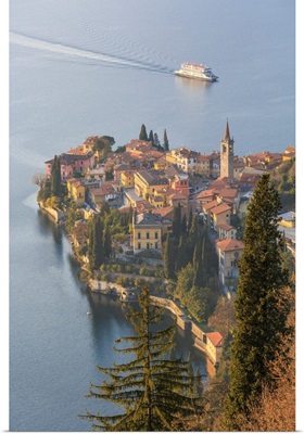 Lombardy, Italy, Provence Of Lecco, Varenna Village At Como Lake