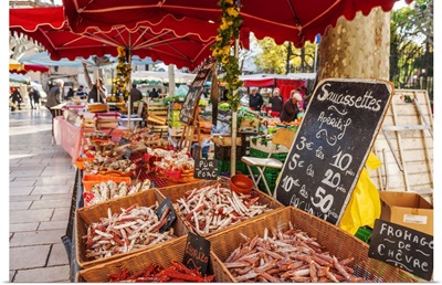 Market At Cassis, Bouches-Du-Rhone, Provence-Alpes-Cote d'Azur, France