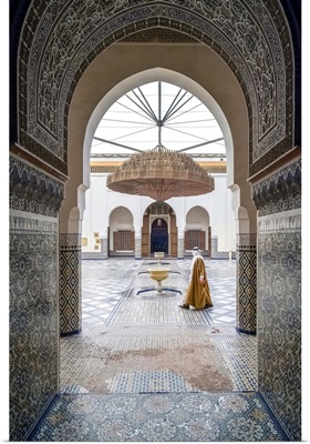 Marrakech Museum, housed in the 19th century Dar Menebhi Palace
