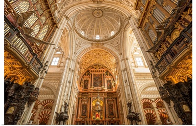 Mezquita Catedral (Mosque Cathedral) Interior, Cordoba, Andalusia, Spain