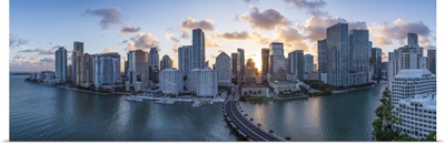 Miami skyline, Miami, Florida