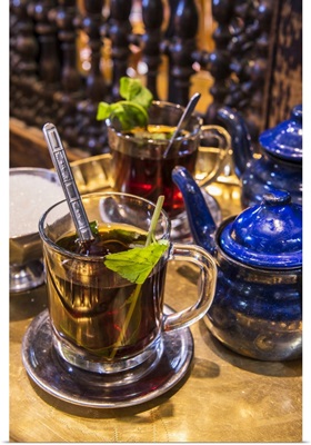 Mint Tea, Khan El-Khalili Souk, Cairo, Egypt