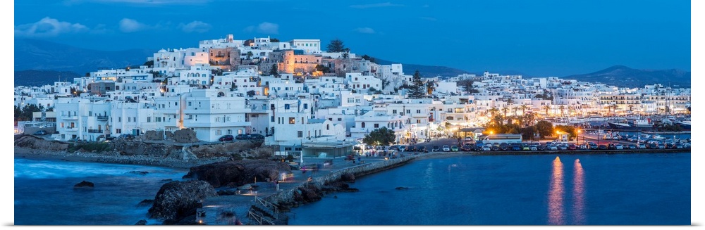 Naxos Town, Naxos, Cyclade Islands, Greece.