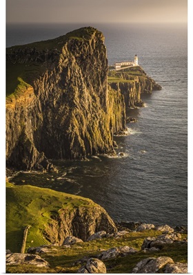 Neist Point Lighthouse, Isle Of Skye, Highlands, Scotland, Great Britain