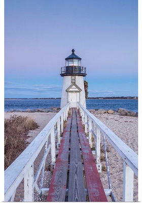 New England, Massachusetts, Nantucket Island, Nantucket Town, Brant Point Lighthouse