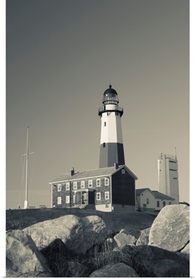 New York, Long Island, Montauk, Montauk Point Lighthouse