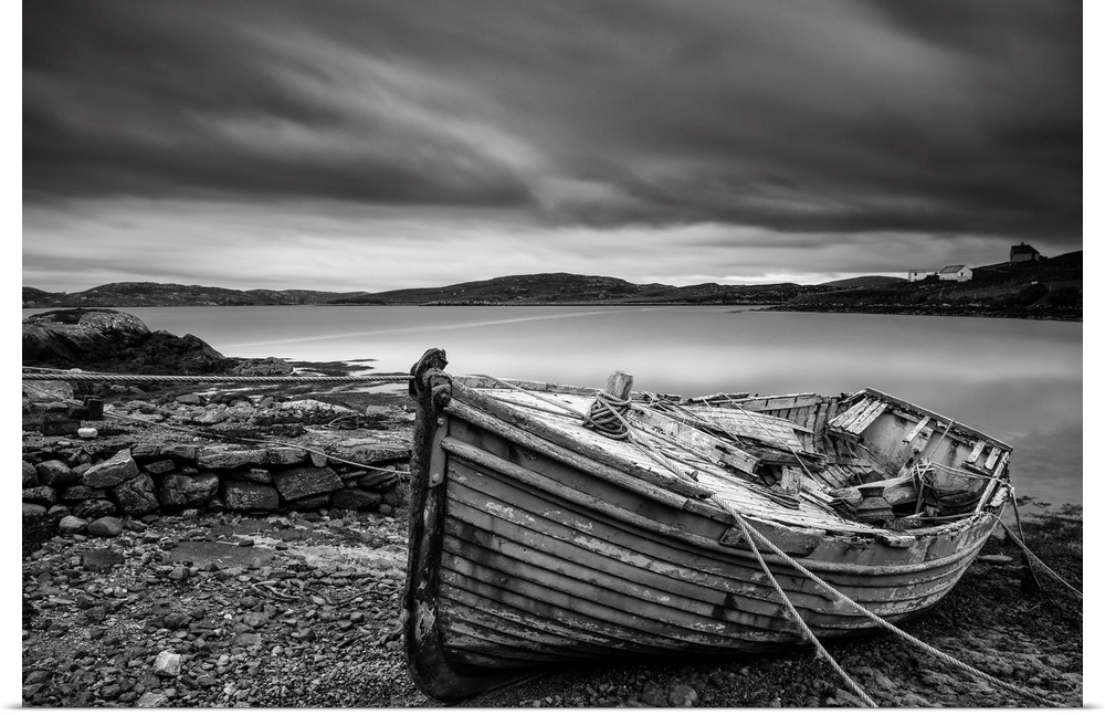 Old Boat, Isle Of Lewis, Outer Hebrides, Scotland