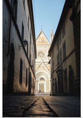 Orvieto Cathedral From The Old Town, Terni Province, Umbria, Italy